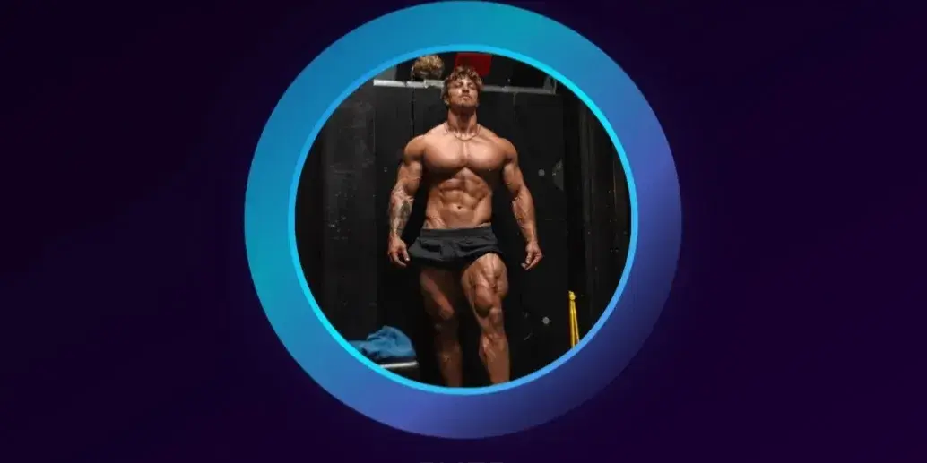 BodyLens AI physique scanner app screen