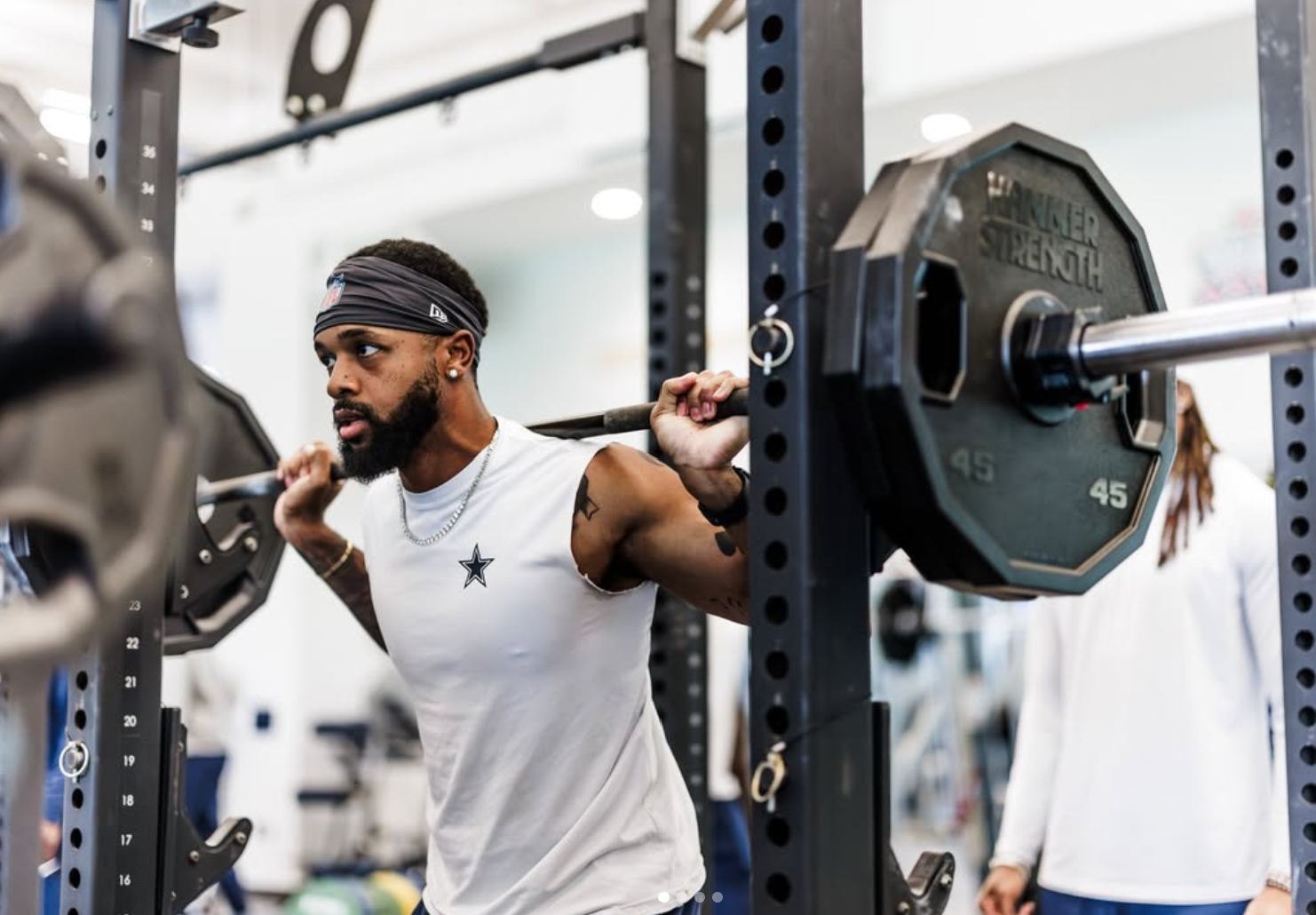 Josh Butler training in the gym