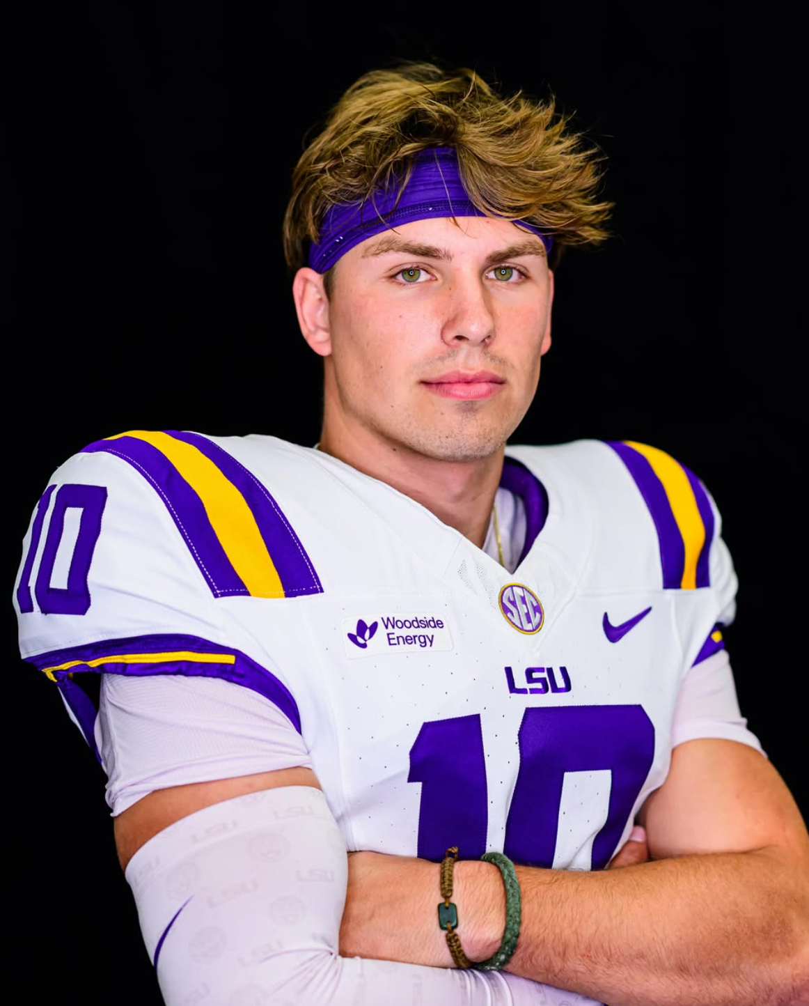 Sam Leavitt, LSU portrait