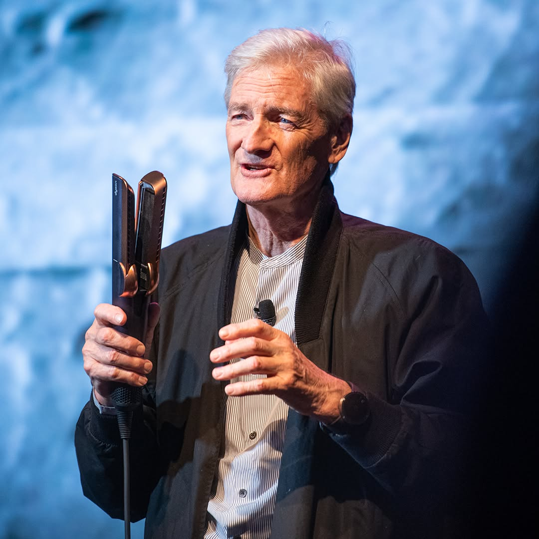 James Dyson on stage