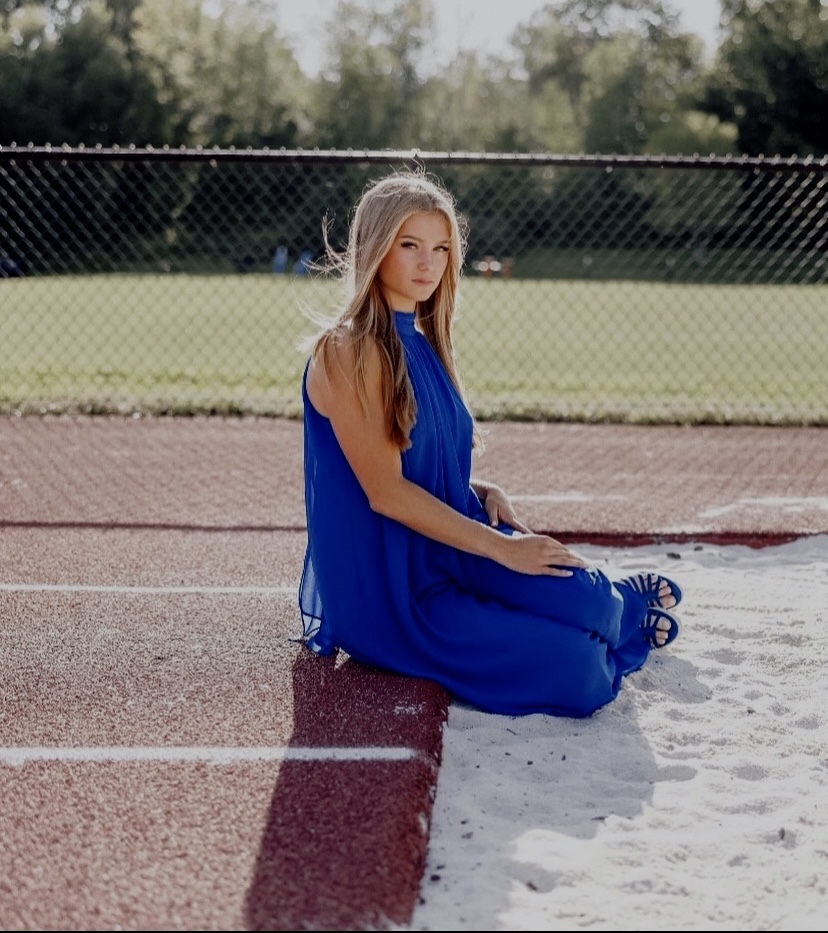 Gianna on the Duke track