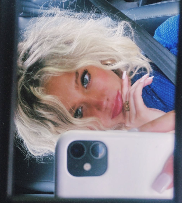 Gianna mirror portrait