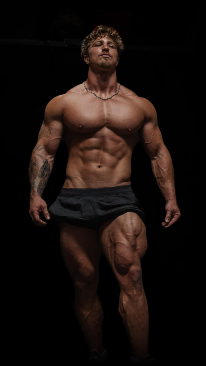 Austin Keil physique studio shot
