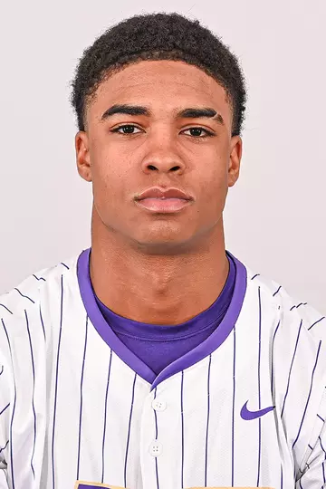 Isaiah Nolan headshot in JMU pinstripes